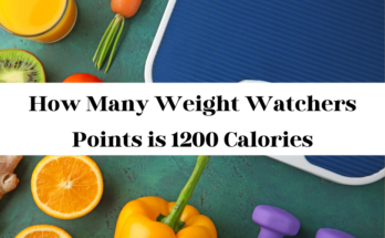 How Many Weight Watchers Points is 1200 Calories
