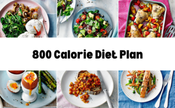 800 Calorie Diet Plan