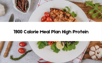 1900 calorie meal plan high protein