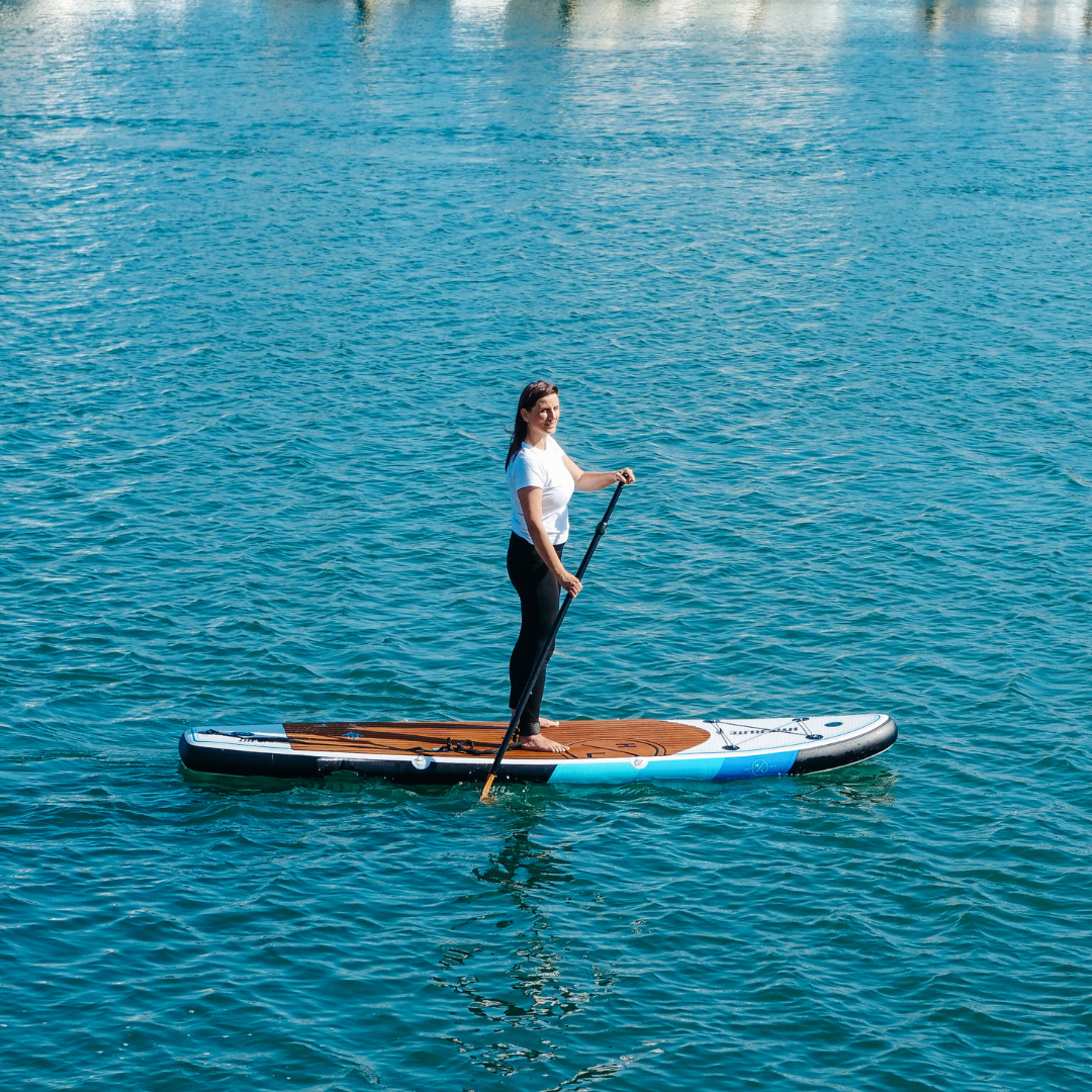 how many calories does paddle boarding burn