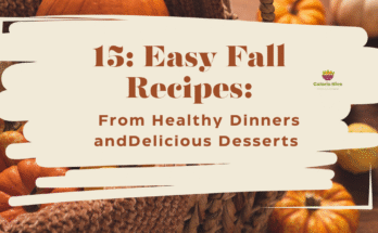 Easy Fall Recipes