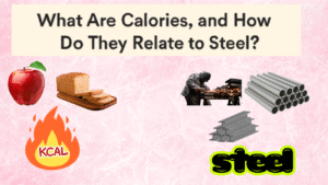 calories relate tosteel