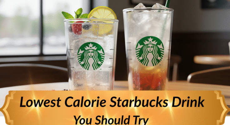 Lowest Calorie Starbucks Drinks