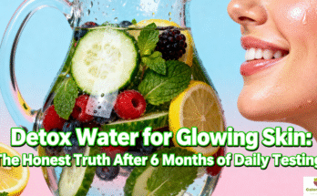 detox water for glowing skin