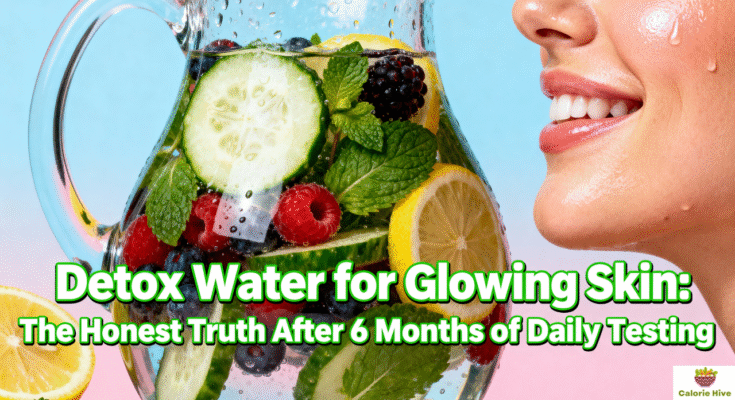 detox water for glowing skin
