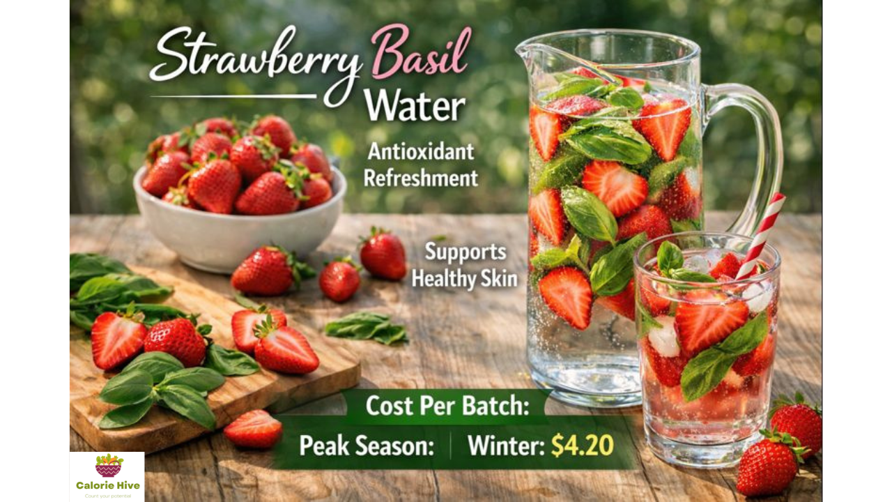 strawberry detox water