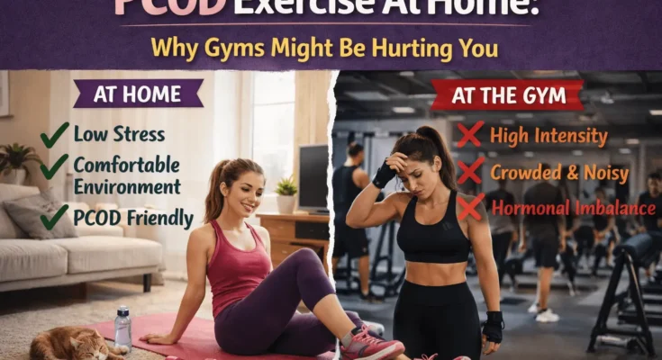 PCOD exercise at home