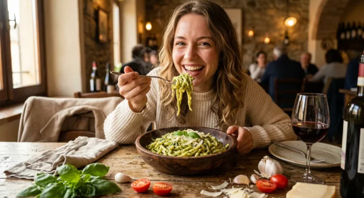 creamy pesto pasta recipe