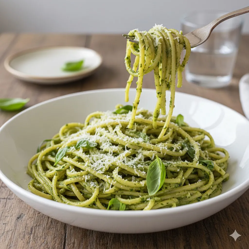creamy pesto pasta recipe