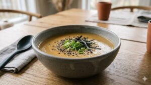 Butternut Squash And Red Lentil Soup