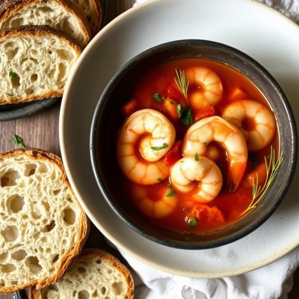 Garlic Shrimp Tomato Sauce 