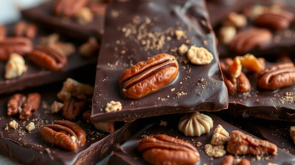 Healthy Dark Chocolate Bark