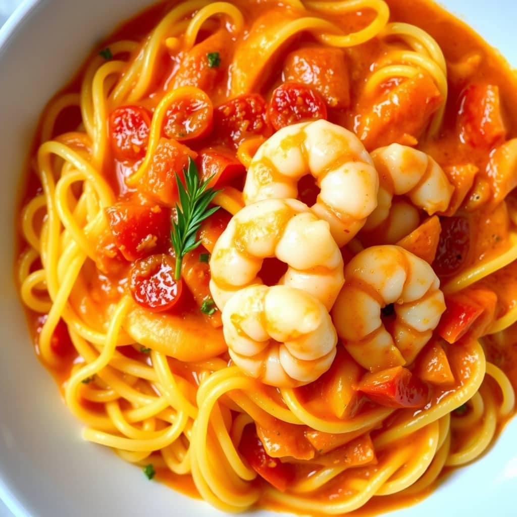 Garlic Shrimp Tomato Sauce 
