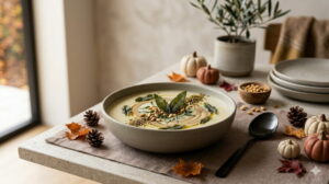 Butternut Squash And Red Lentil Soup