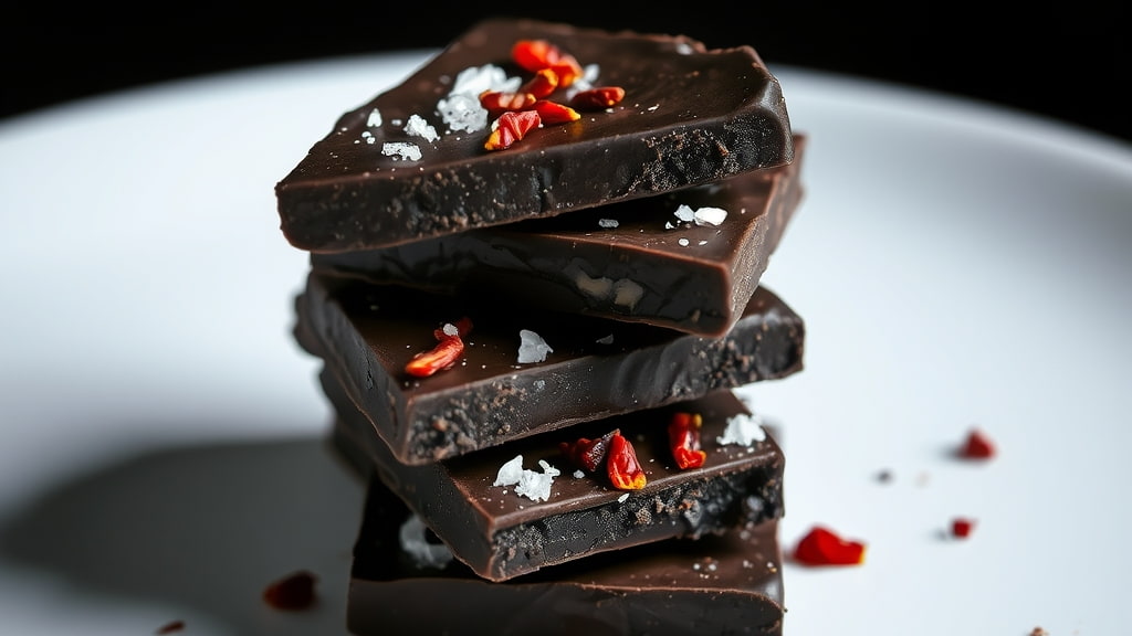 Healthy Dark Chocolate Bark