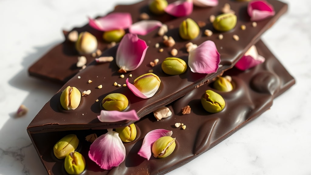 Healthy Dark Chocolate Bark