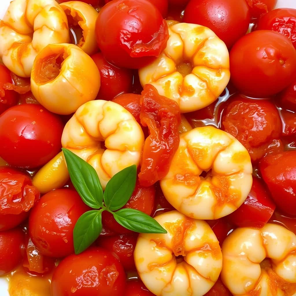 Garlic Shrimp Tomato Sauce 