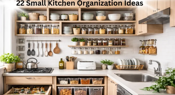 small kitchen organization ideas