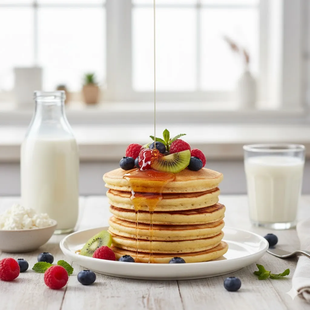 Cottage Cheese Pancakes No Flour