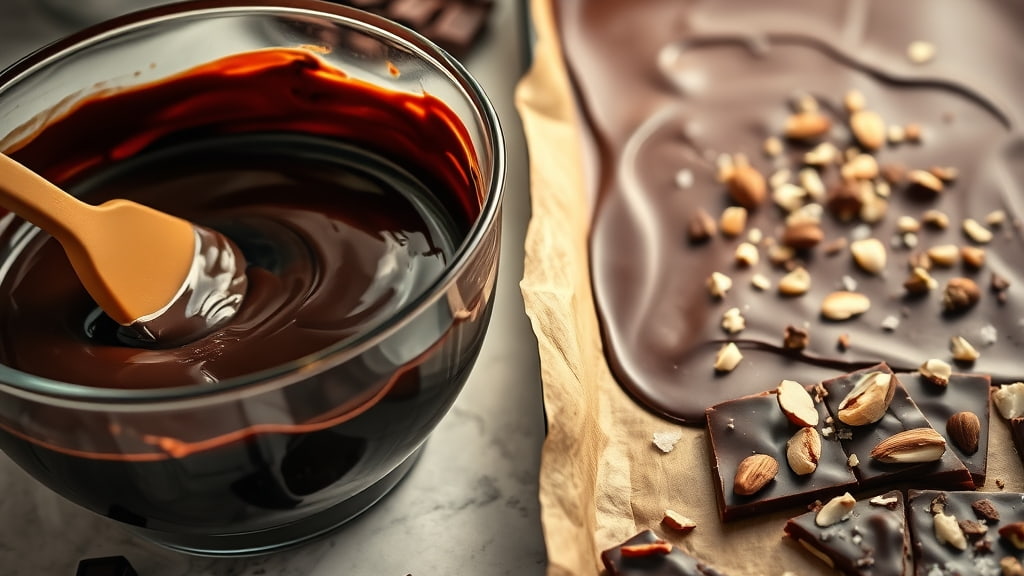 Healthy Dark Chocolate Bark