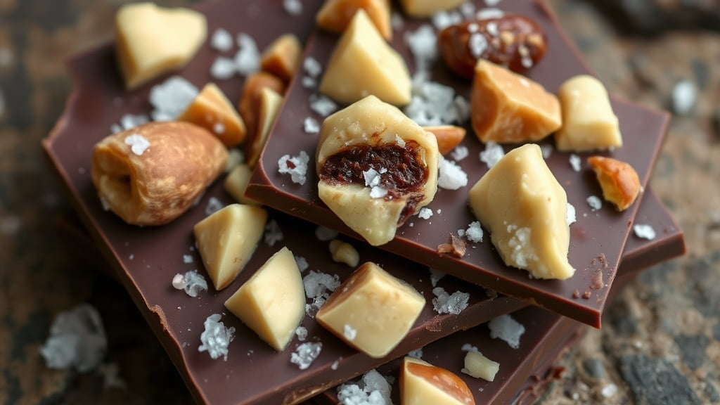 Healthy Dark Chocolate Bark