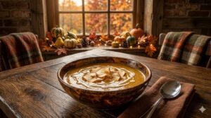 Butternut Squash And Red Lentil Soup