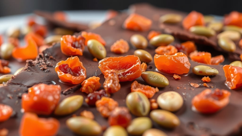 Healthy Dark Chocolate Bark