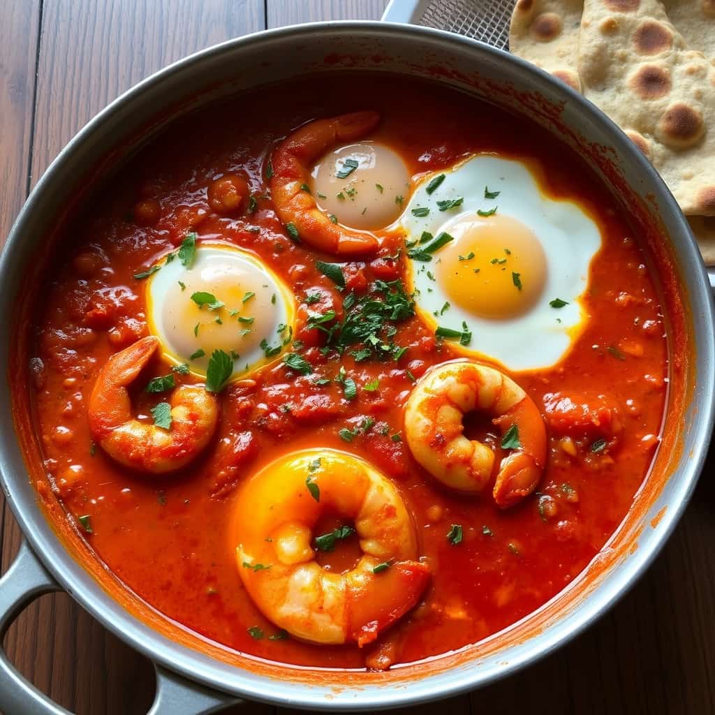 Garlic Shrimp Tomato Sauce 