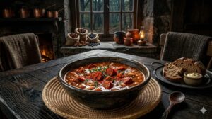 Butternut Squash And Red Lentil Soup