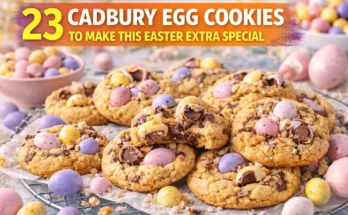 Cadbury Egg Cookies