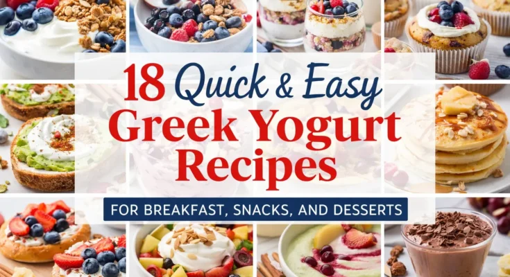 Easy Greek Yogurt Recipes