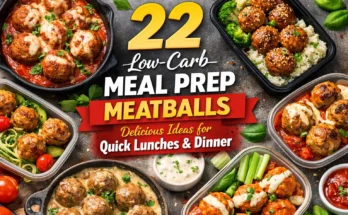 Low-Carb Meal Prep Meatballs