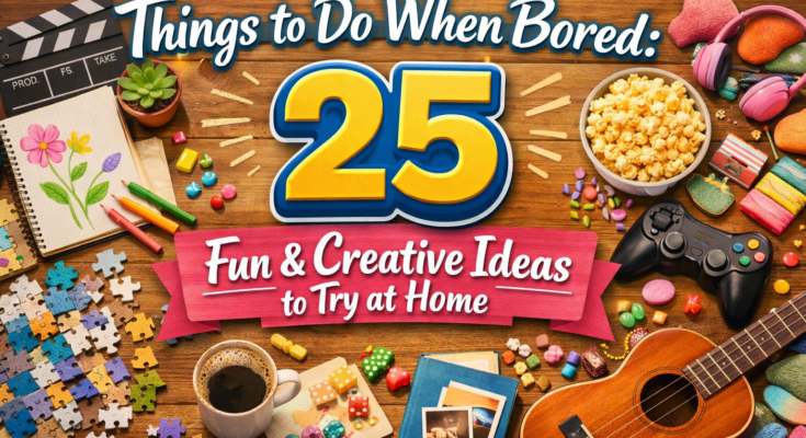 Things to Do When Bored