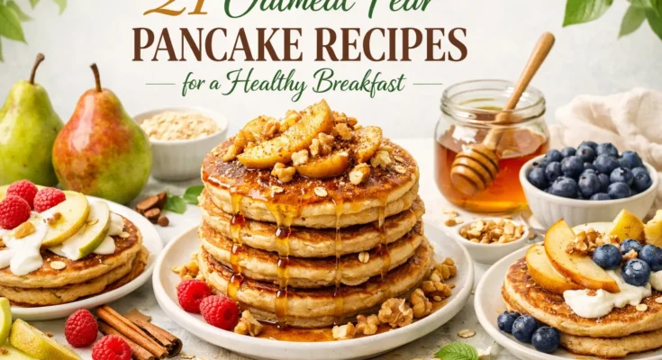 oatmeal pear pancake