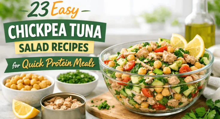 Chickpea Tuna Salad