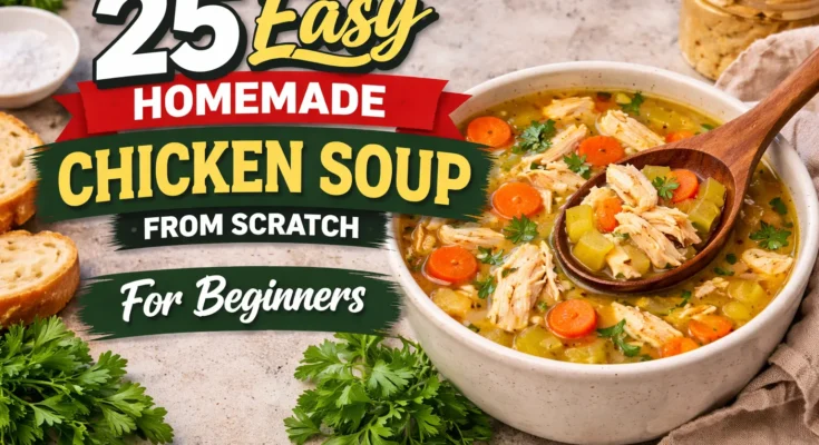 Homemade Chicken Soup From Scratch