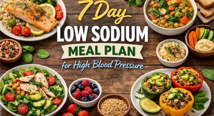 Meal Plan for High Blood Pressure