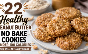 Healthy Peanut Butter No Bake Cookies