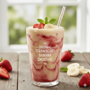 strawberry banana smoothie