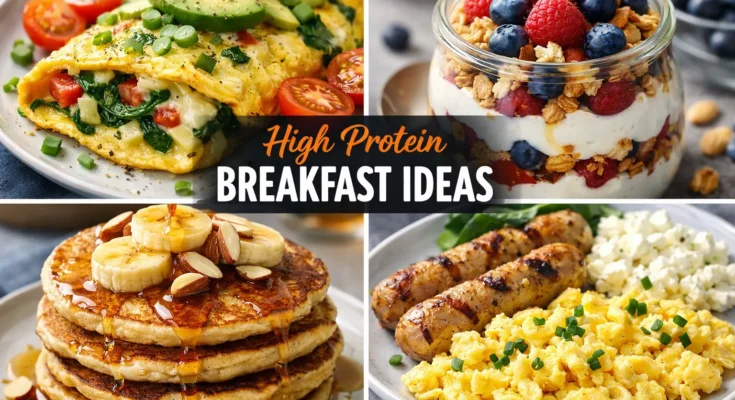 High Protein Breakfast Ideas
