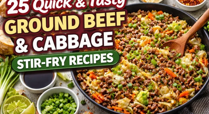 Ground Beef & Cabbage
