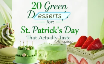 Green Desserts for St. Patrick's Day