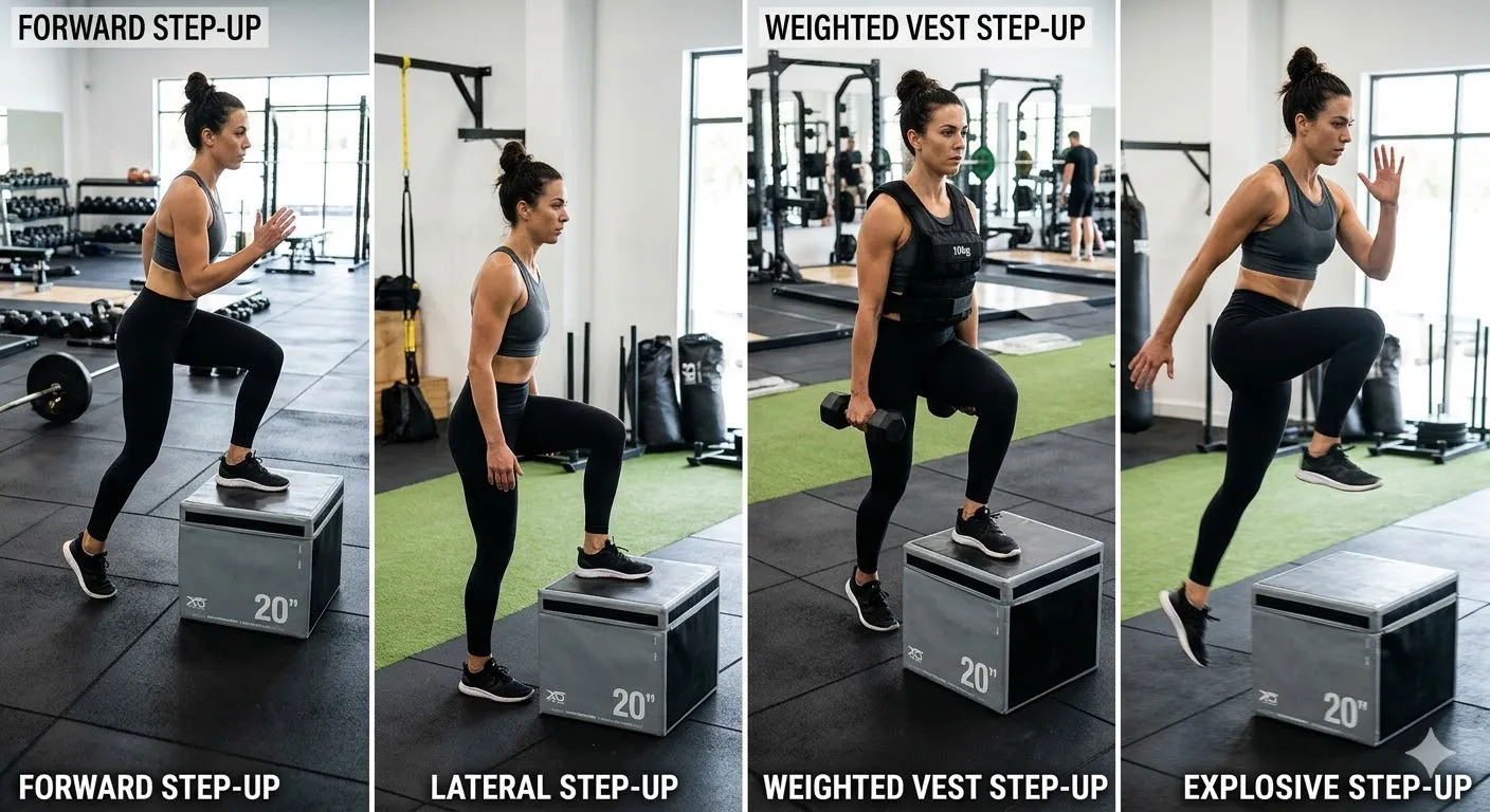Step Ups for Glutes