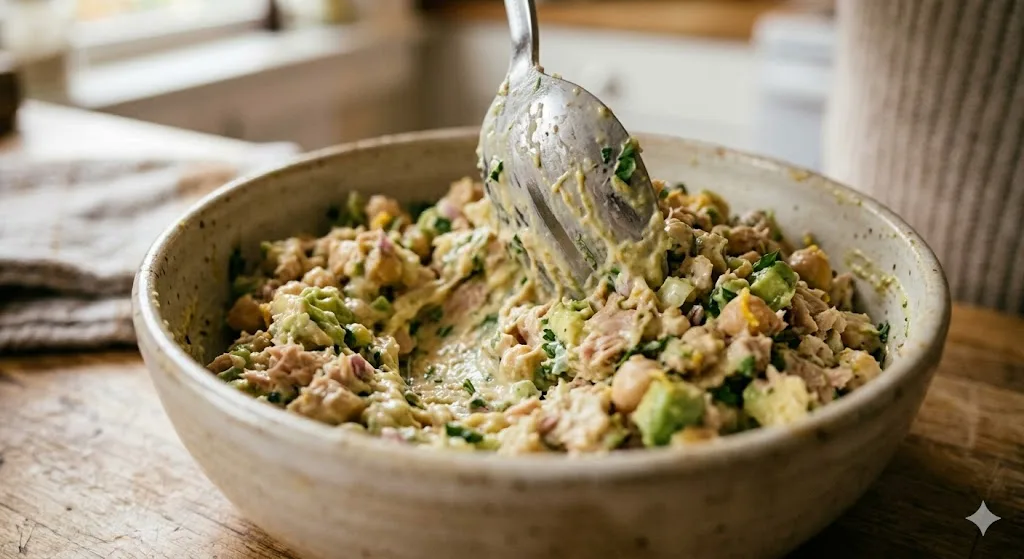 Chickpea Tuna Salad