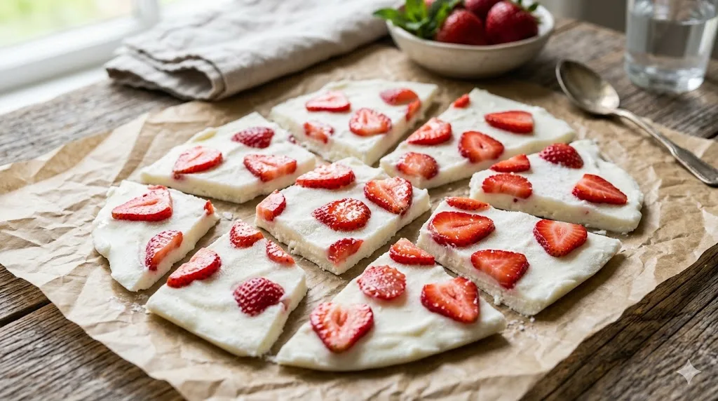 Yogurt Bark Snack 