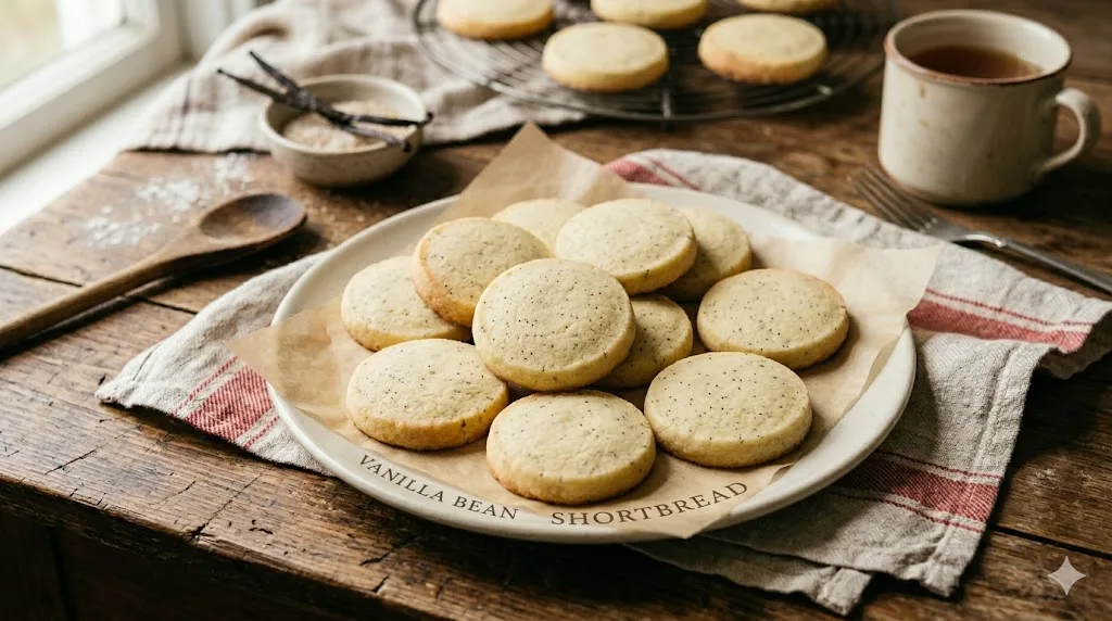 Healthy Shortbread Cookies