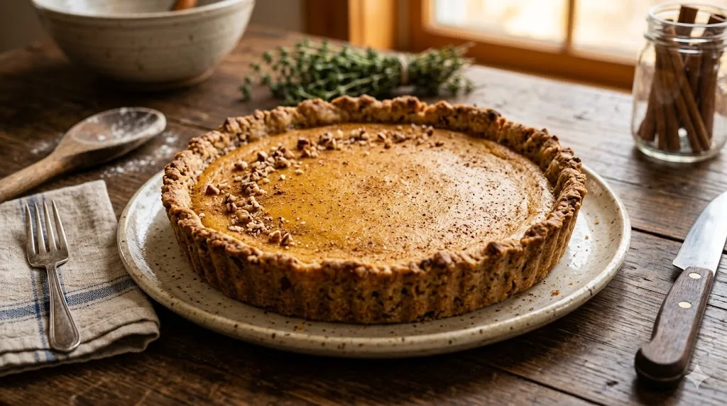 Flourless Pumpkin Tarts