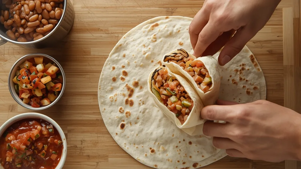  Easy Vegan Burrito 