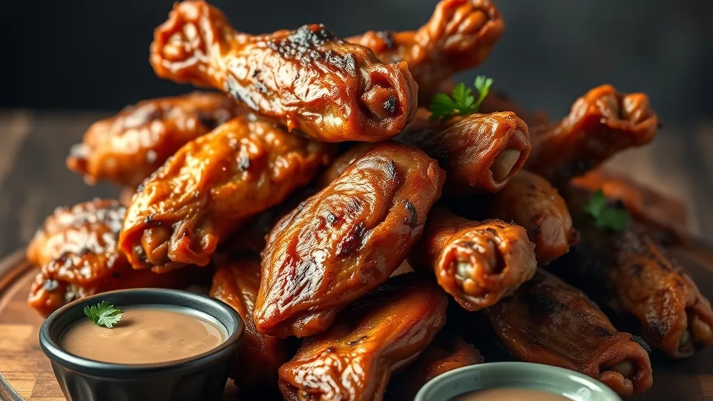  Grilled Chicken Wings 