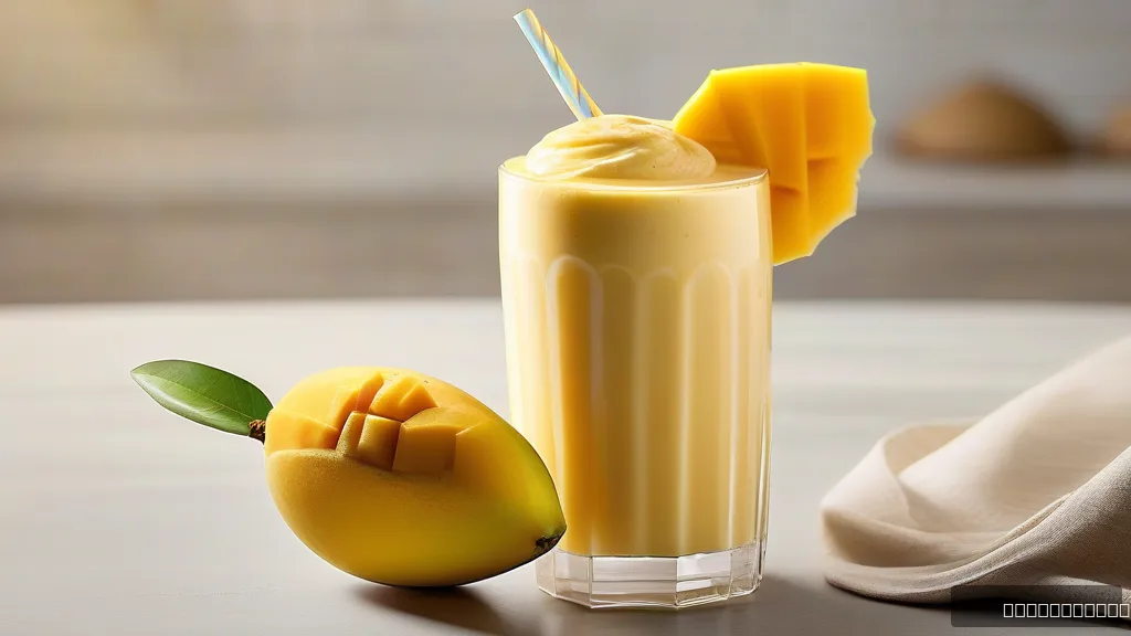 Mango Smoothies and Drinks